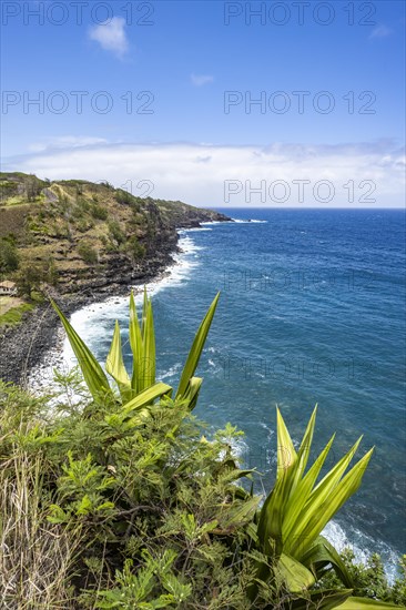 Kuestenabschnitt bei Kahakuloa Bay