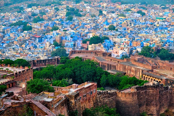 Aerial view of Jodhpur