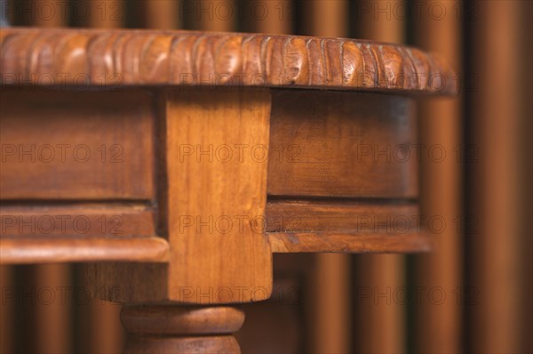 Wood table detail abstract image