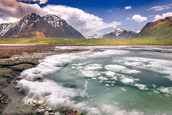 Beautiful landscape and nature of Western Mongolia