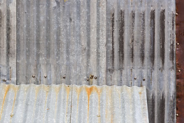 Old rusty sheet metal abstract background texture