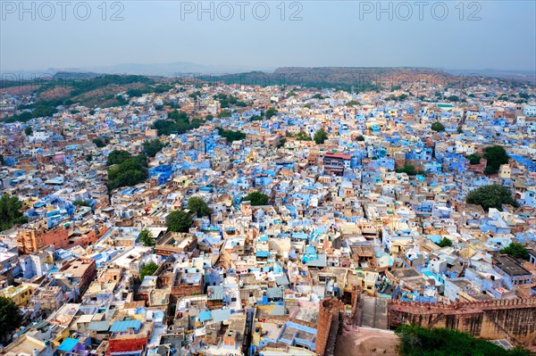 Aerial view of Jodhpur