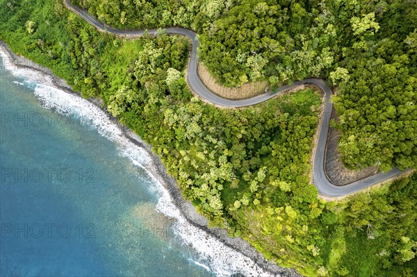 Luftaufnahme der Road to Hana