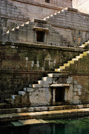 Toorji Ka Jhalra Bavdi world famous step well stepwell. Jodhpur