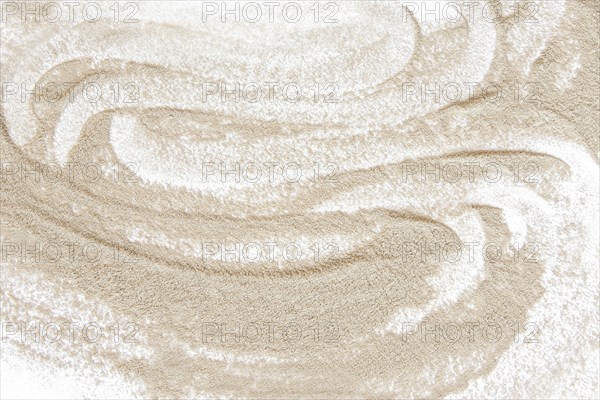 Abstract beach sand top view