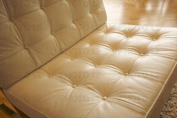 Comfortable leather chair abstract