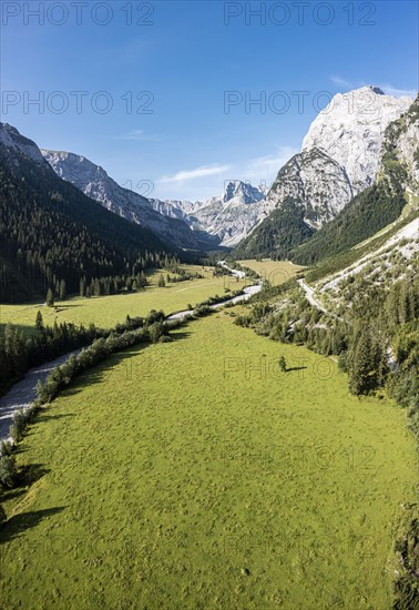 Idyllic mountain landscape