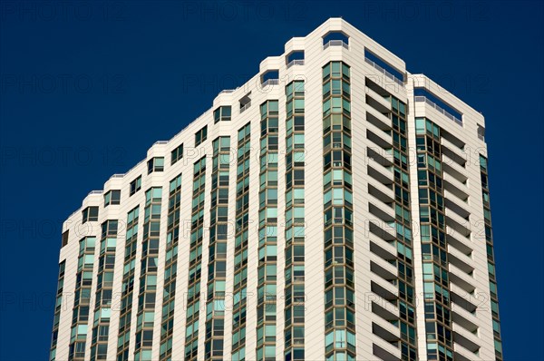 Modern high-rise condominiums in downtown chicago