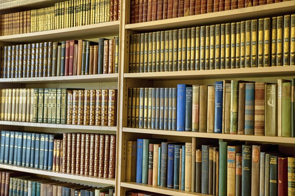 Old library inside George Wilcoxs home in Lihue