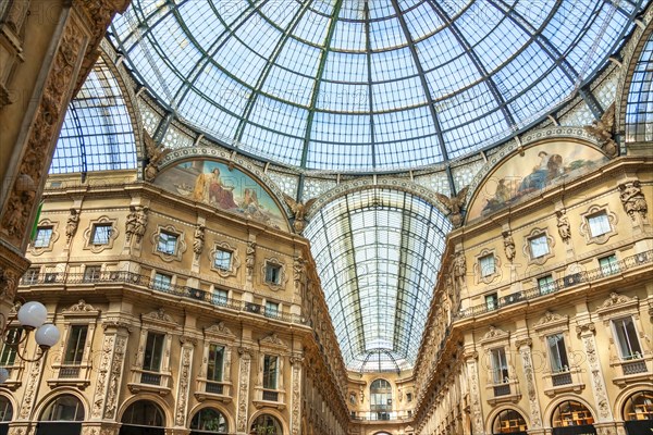 The Galleria Vittorio Emanuele II