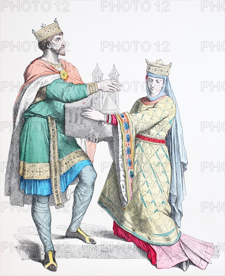 Folk traditional costume