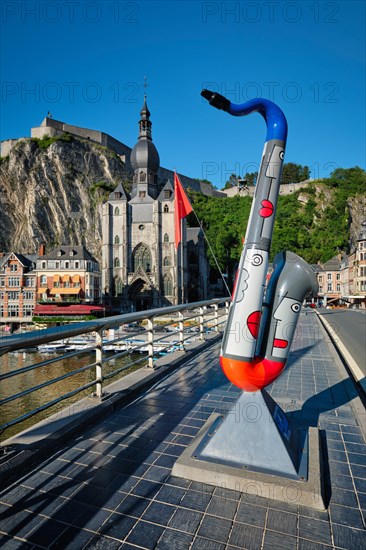 Picturesque Dinant town