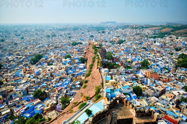 Aerial view of Jodhpur