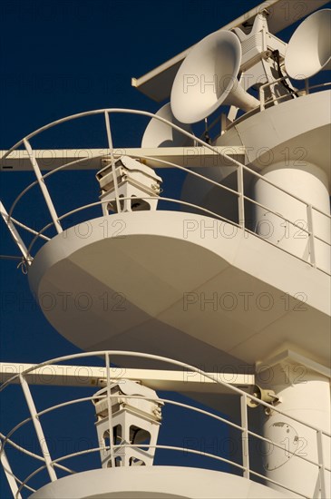 Ea. cruise ship radar and signaling equipment