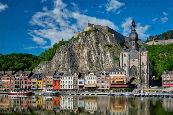 View of picturesque Dinant town