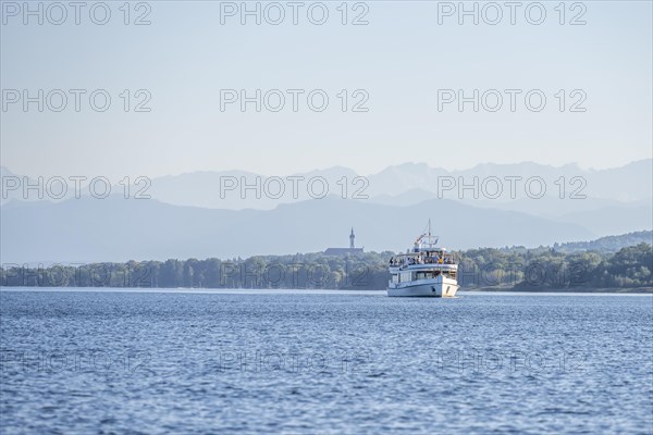 Ferry on the lake