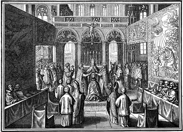 Coronation of Emperor Matthias at Frankfurt am Main