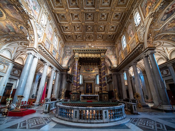 Interior of the Church of Santa Maria Maggiore