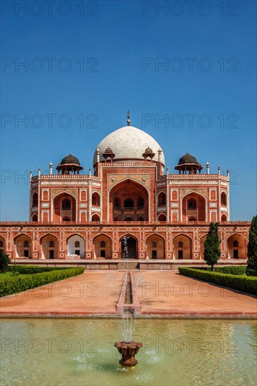 Humayun's Tomb famous tourist attraction destination. Delhi