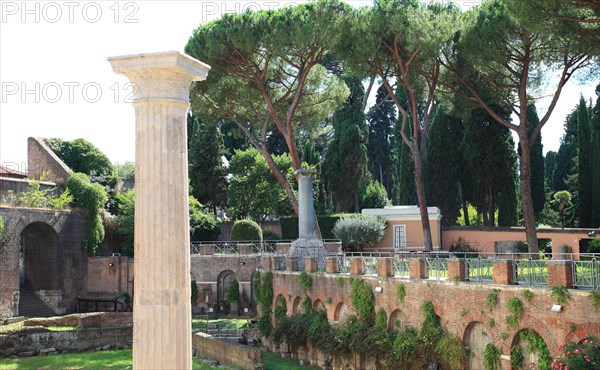 View over the Protestant Cemetery