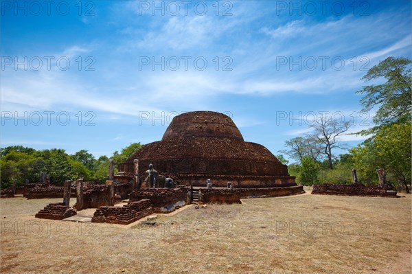 Ancient Buddhist dagoba