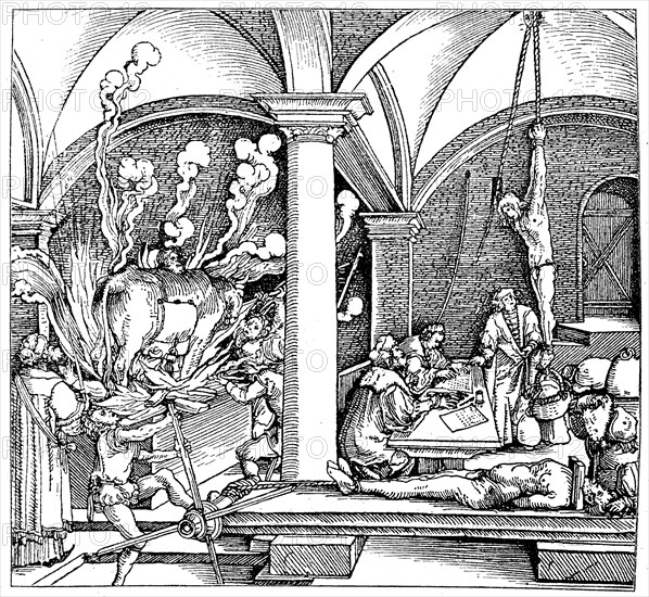 A torture chamber in the 16th century