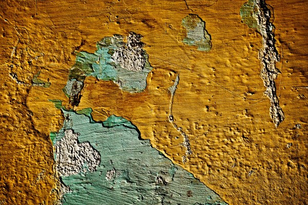 Painted plaster wall texture