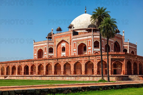 Humayun's Tomb famous tourist attraction destination. Delhi