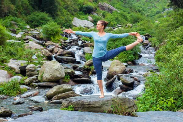 Yoga outdoors