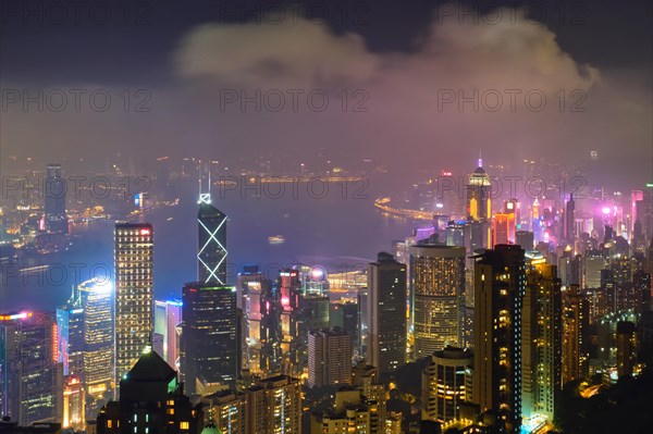 Famous view of Hong Kong