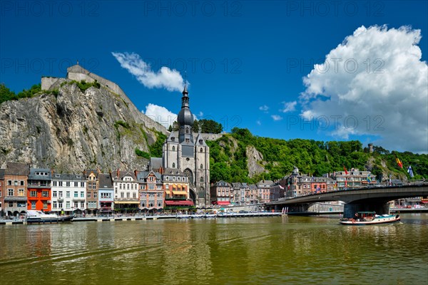 View of picturesque Dinant town