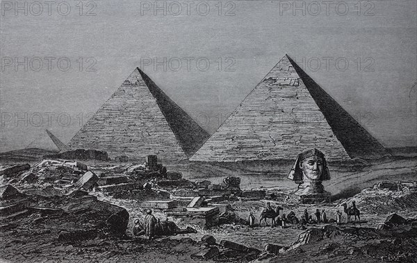 The Pyramids of Giza and the Sphinx