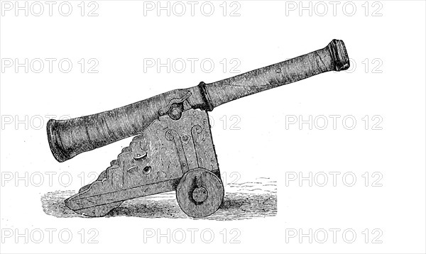 Leather cannon of the Swedish artillery