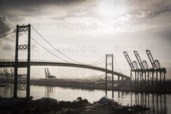 Dramatic port of san pedro