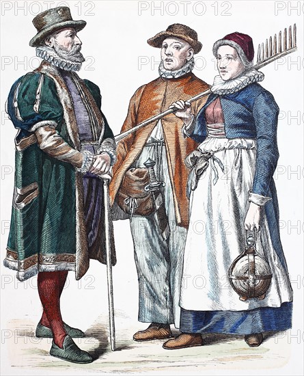 Folk traditional costume