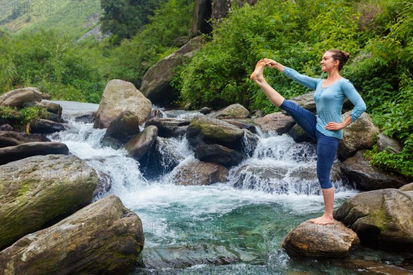 Yoga outdoors