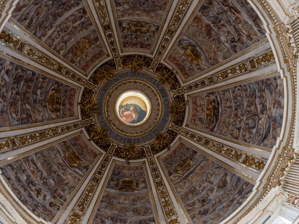 Dome and ornate ceiling