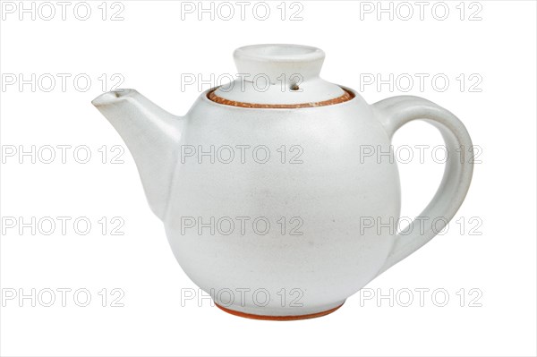 Chinese tea pot isolated on white background