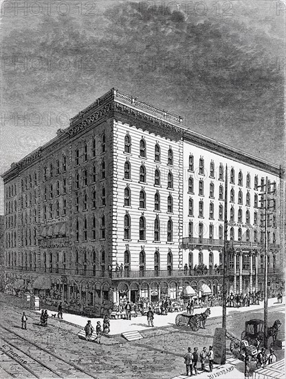 Hotel Sheraton in 1890