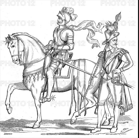 A gendarme in 1593