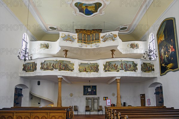 Organ loft