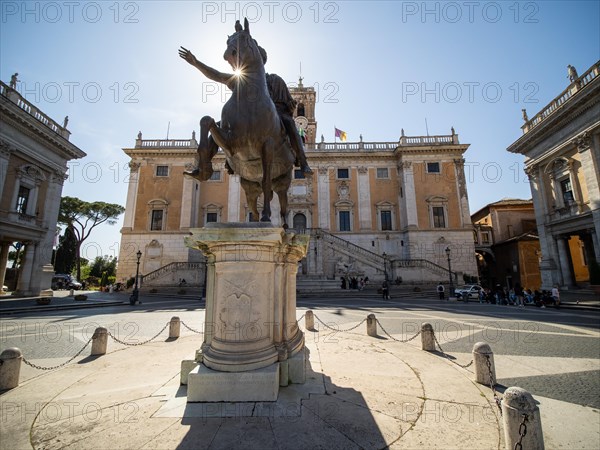 Equestrian statue