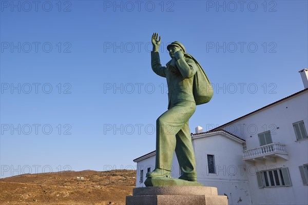 Bronze statue