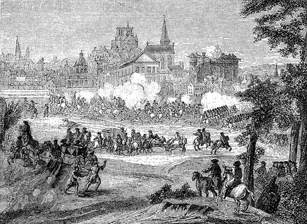 Street battle in the Antonsvorstadt