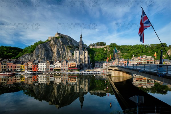 Picturesque Dinant town