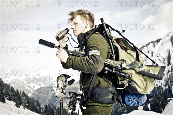 Mountain hunting Karwendel Mountains