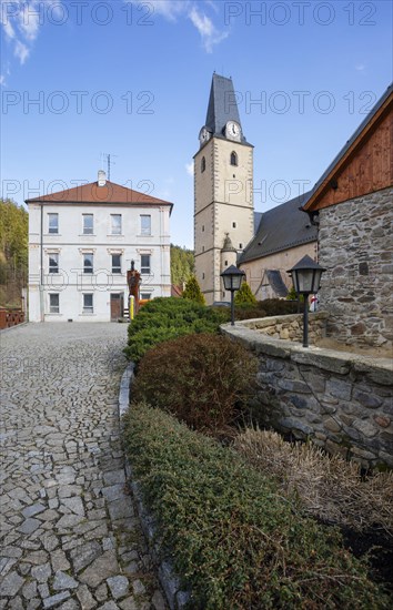 Saint Mary's Church. Rozmberk Nad Vlatavou