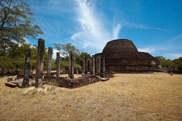 Ancient Buddhist dagoba