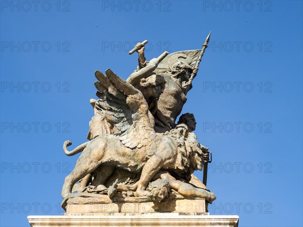 Monument at the Monumento Nazionale a Vittorio Emanuele II