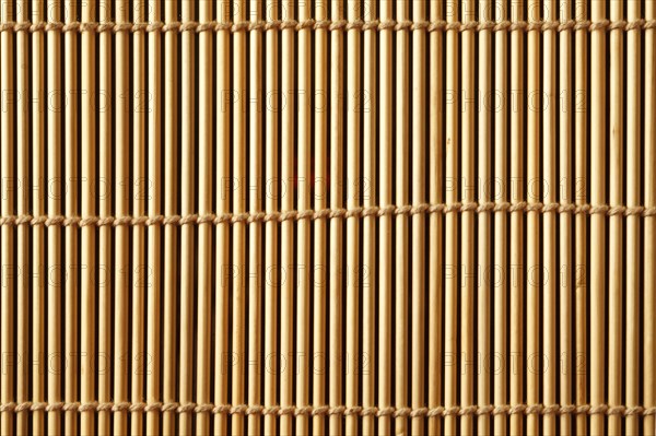 Bamboo mat close up texture